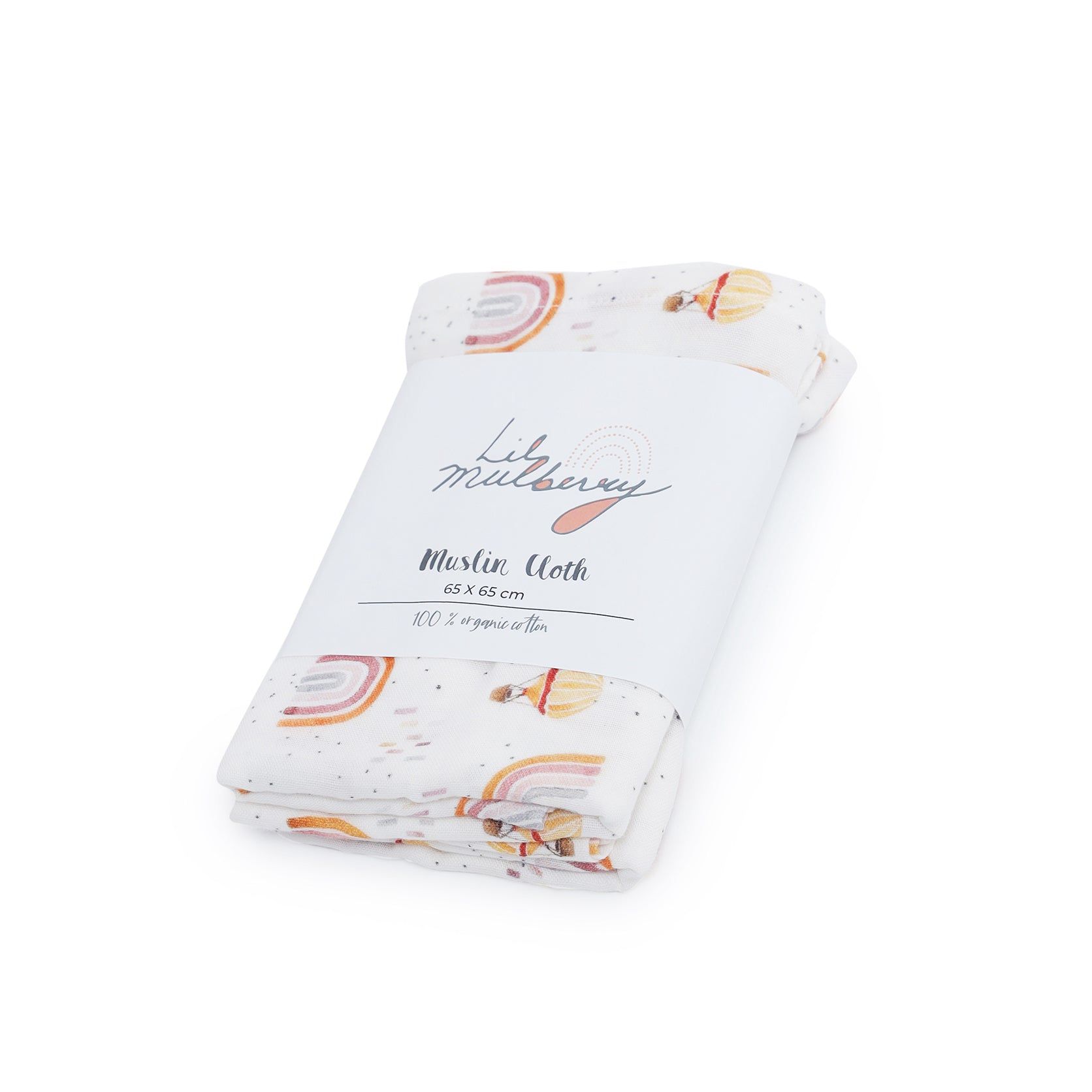 Whimsical Rainbow Mini Swaddle